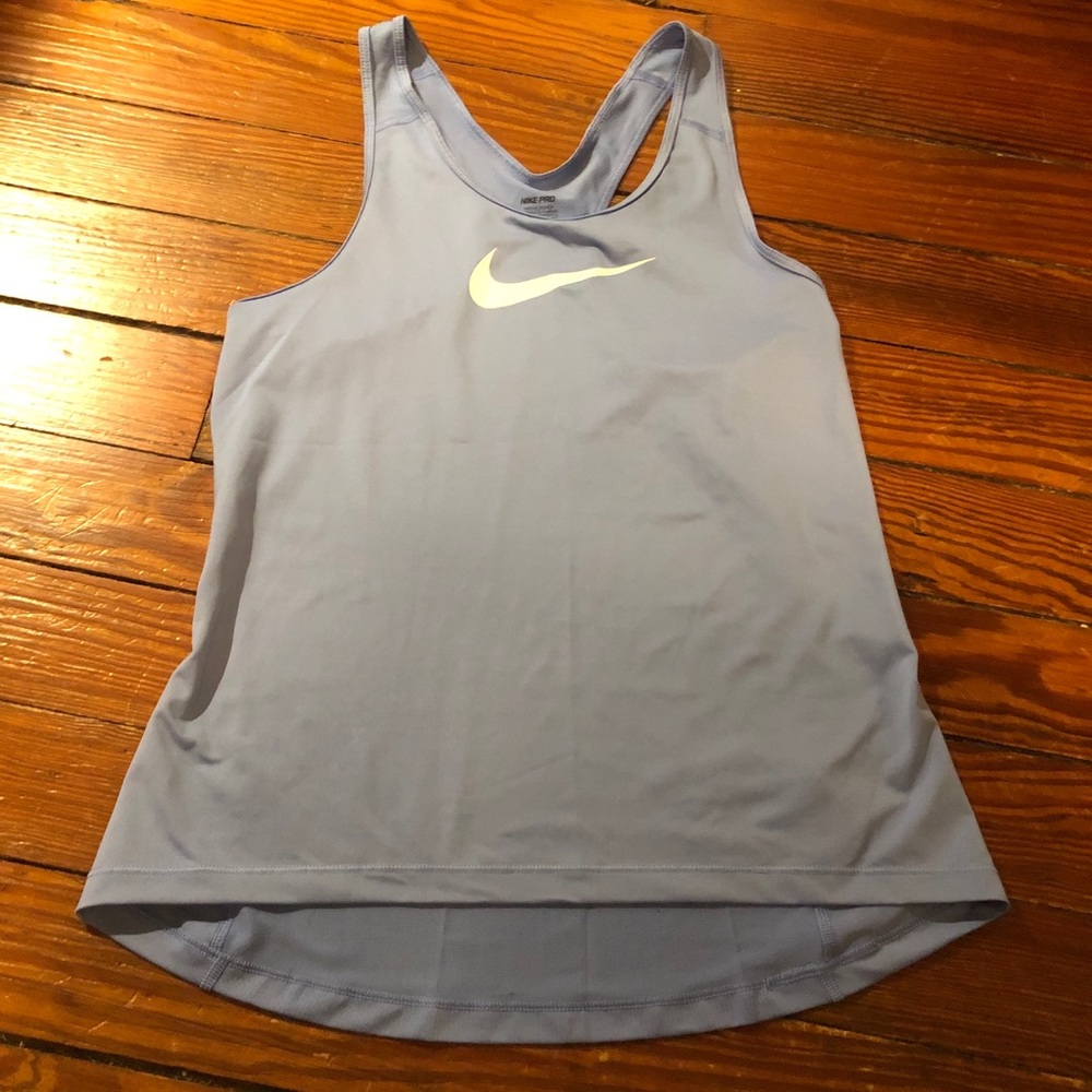 Nike Dri-fit Blue Racerback Tank